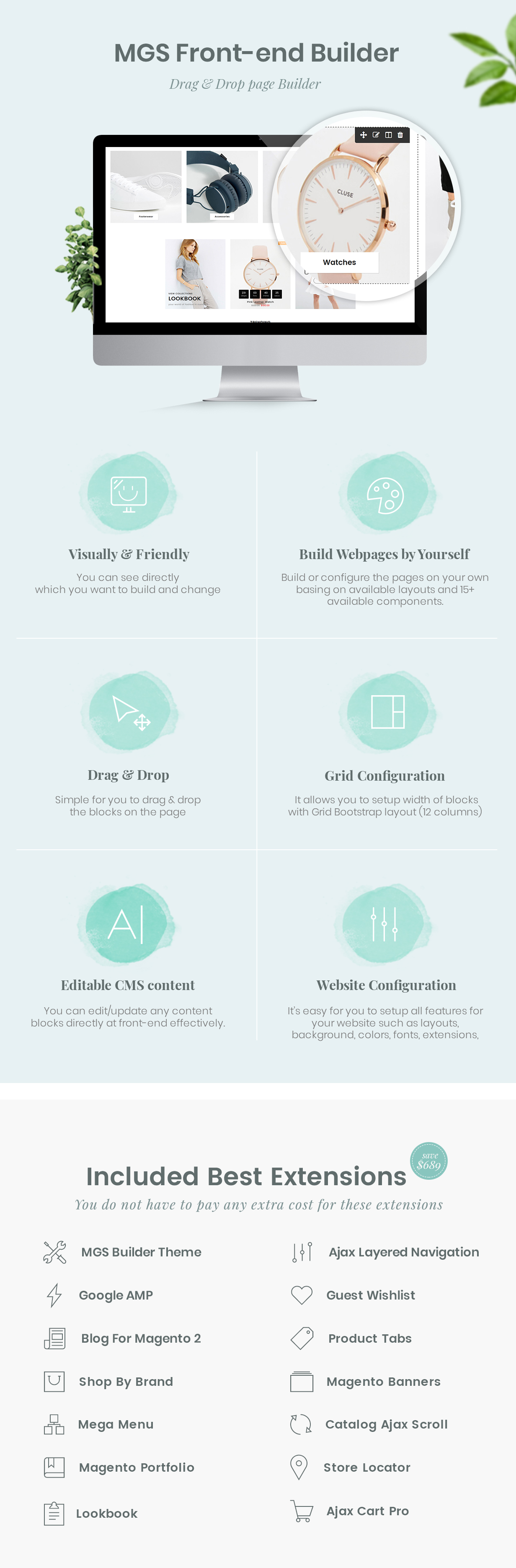 Claue - Clean and Minimal Magento Theme - 6