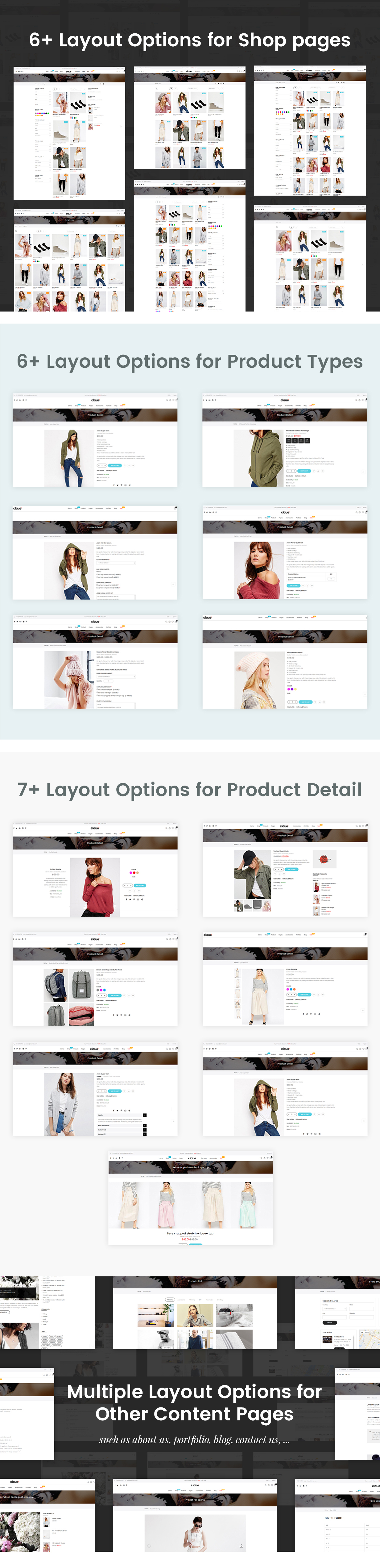 Claue - Clean and Minimal Magento Theme - 24