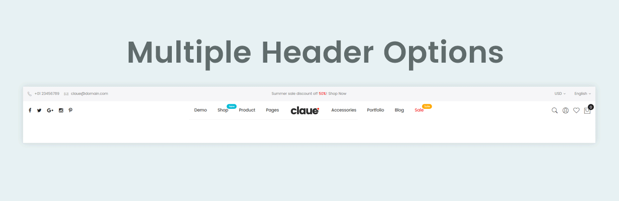 Claue - Clean and Minimal Magento Theme - 23