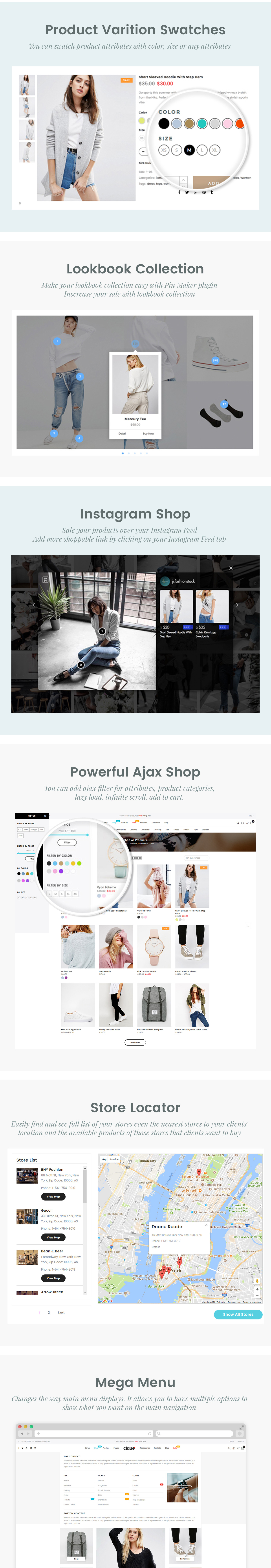 Claue - Clean and Minimal Magento Theme - 15